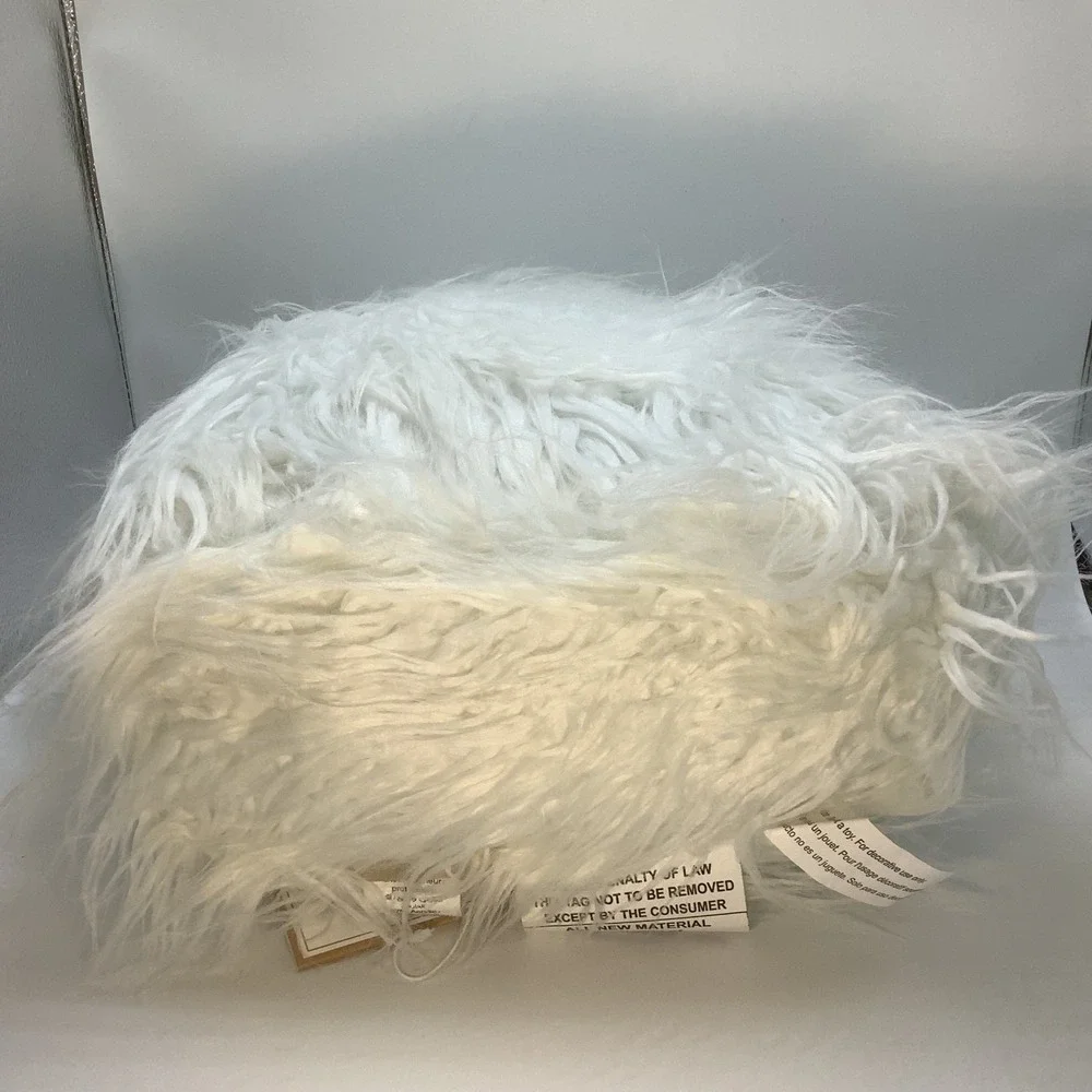 Pottery Barn Teen Fluffy Ghost Throw Pillow 14